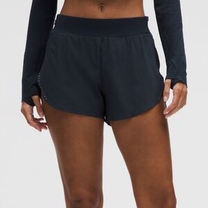 Lululemon Fast and Free Shorts True Navy